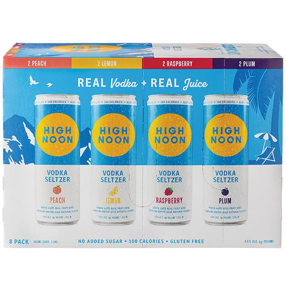 High Noon Snowbird Hard Seltzer Variety Pack 8 Cans - Bk Wine Depot Corp