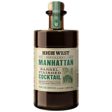 High West Manhattan Barrel Finished Cocktail - Bk Wine Depot Corp