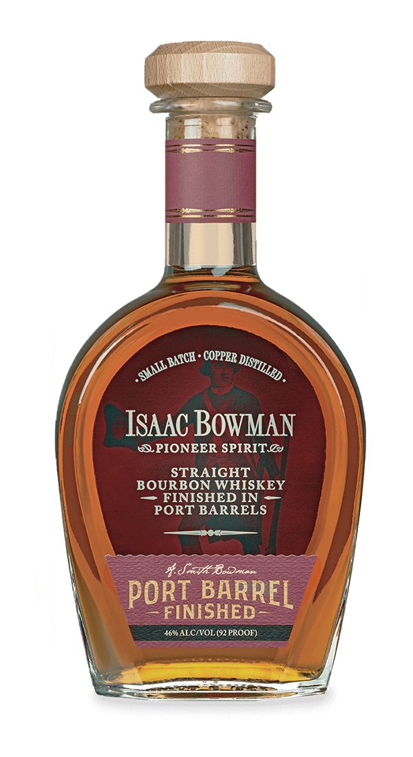 Isaac Bowman Virginia Straight Bourbon Whiskey Port Barrel - Bk Wine Depot Corp