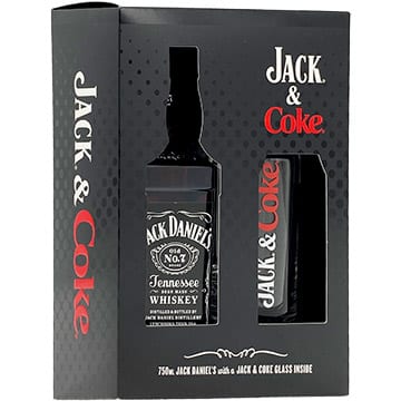 Jack Daniel's Tennessee Whiskey With Jack & Coke Glass - Bk Wine Depot Corp