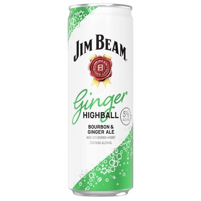 JIM BEAM GINGER HIGHBALL BOURBON & GINGER ALE COCKTAIL - Bk Wine Depot Corp