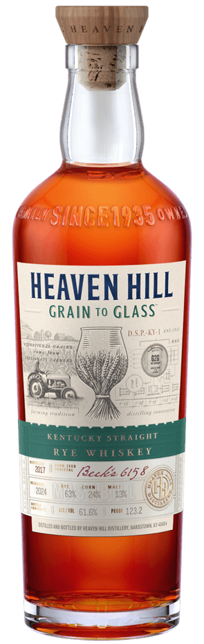 Heaven Hill Rye Grain to Glass