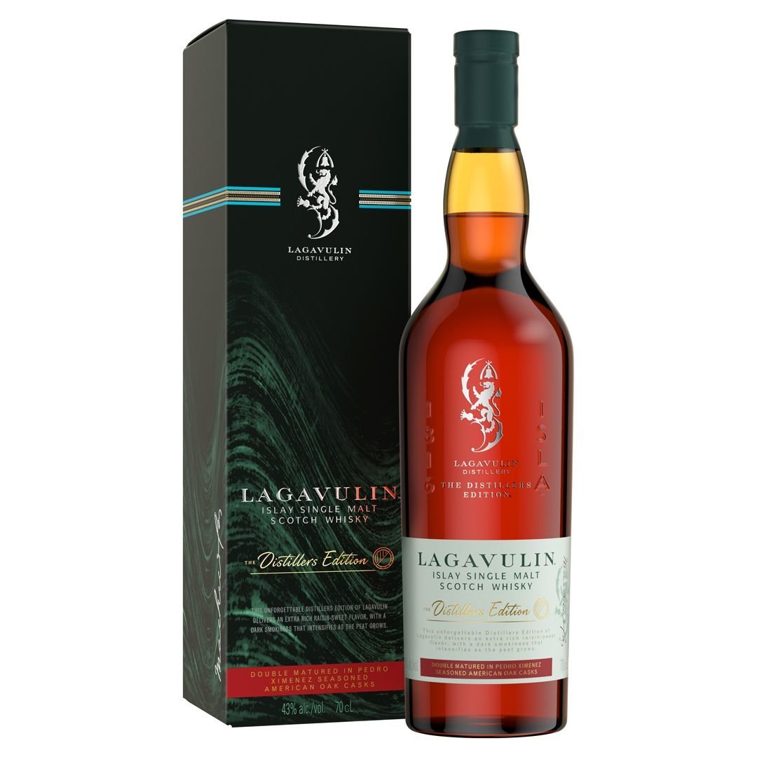 Lagavulin scotch The Distillers Edition Double Matured - Bk Wine Depot Corp