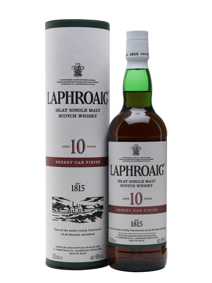 Laphroaig 10 Years Sherry Oak Finish Single Malt Scotch Whisky - Bk Wine Depot Corp