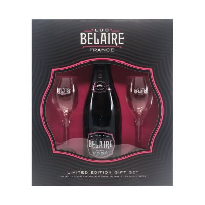 Luc Belaire Rare Rose France Limited Edition Gift Set - Bk Wine Depot Corp