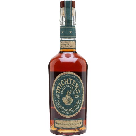 Michters Barrel Strength Toasted Barrel Finish Rye Whiskey - Bk Wine Depot Corp