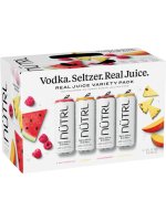 Nutrl Vodka Seltzer Fruit Variety Pack 8 Cans - Bk Wine Depot Corp