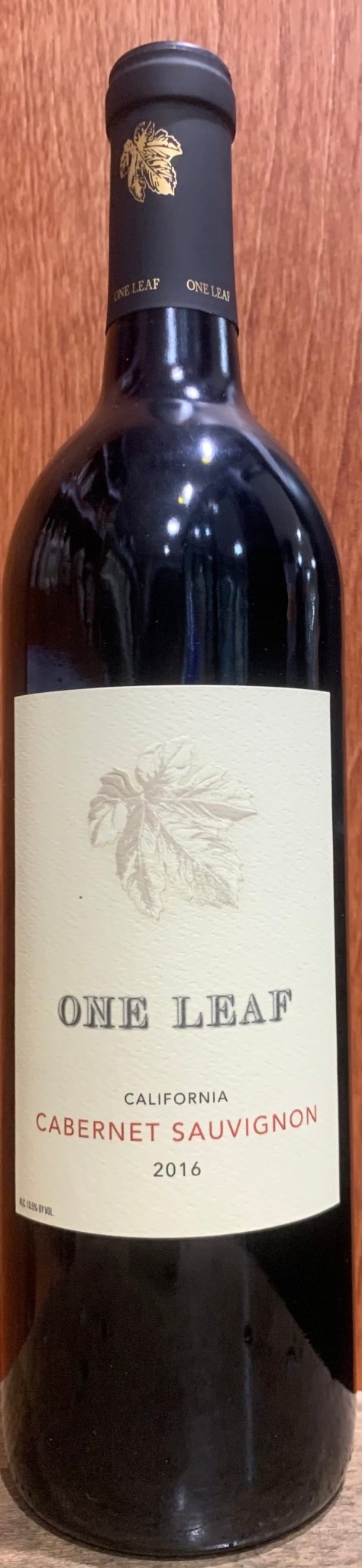 ONE LEAF CABERNET SAUVIGNON 2016 - Bk Wine Depot Corp