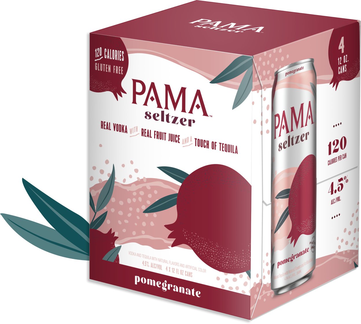 Pama Pomegranate Seltzer - Bk Wine Depot Corp