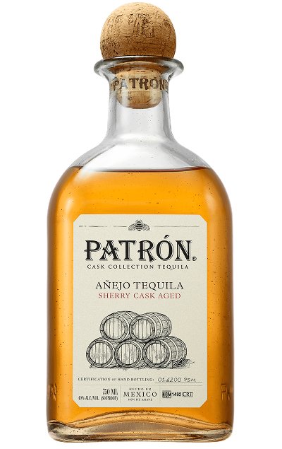 PATRON ANEJO SHERRY OAK CASK - Bk Wine Depot Corp