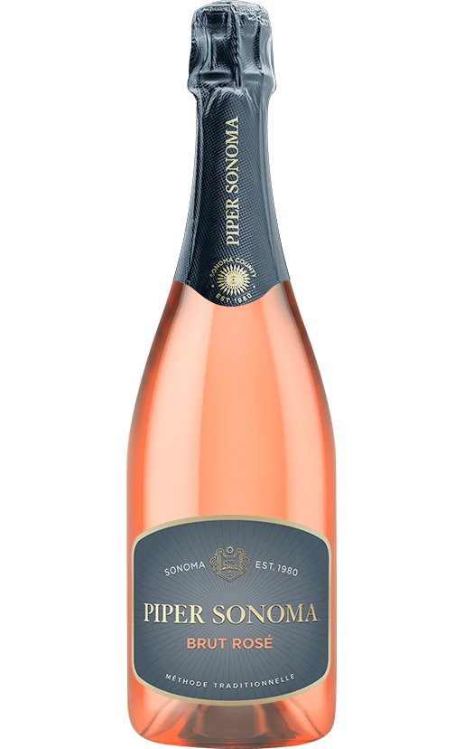 PIPER SONOMA BRUT ROSÉ SONOMA COUNTY - Bk Wine Depot Corp