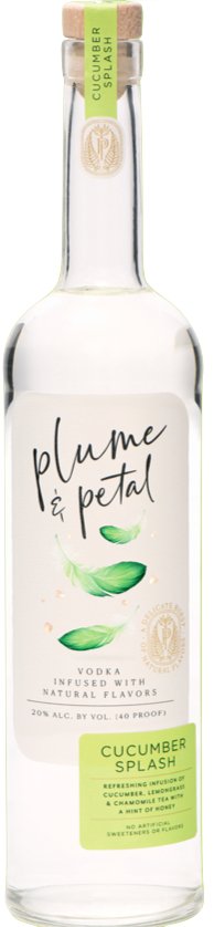 PLUME&PETAL VODKA CUCUMBER SPLASH - Bk Wine Depot Corp