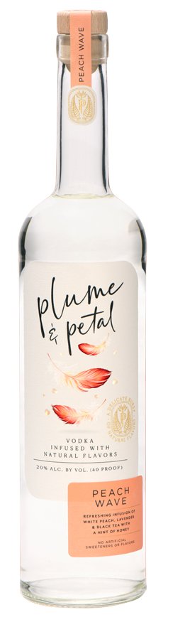 Plume&Petal Vodka Peach Wave - Bk Wine Depot Corp