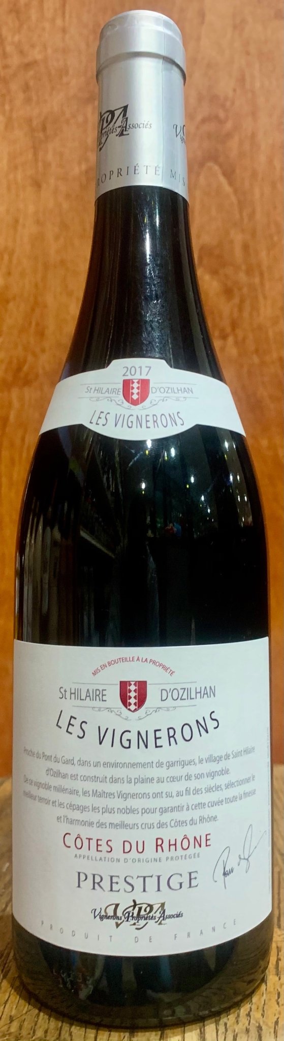 PRESTIGE COTES DU RHONE RED - Bk Wine Depot Corp