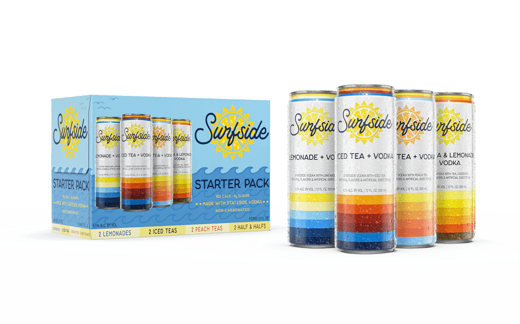 Surfside Starter Variety 8 Pack Cans - Bk Wine Depot Corp