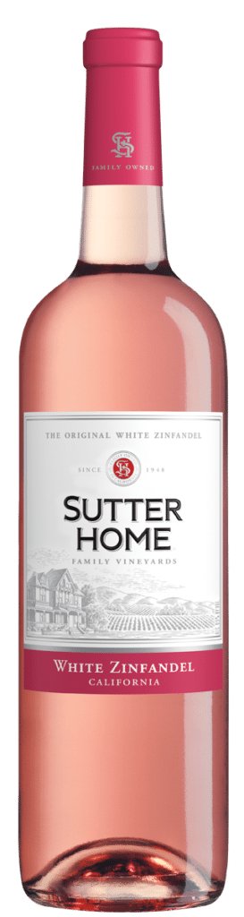 SUTTER HOME WHITE ZINFANDEL - Bk Wine Depot Corp