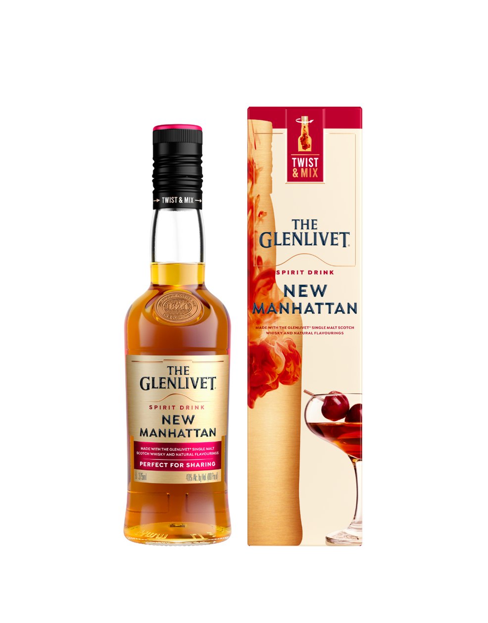 The Glenlivet Scotch Manhattan Ready To Drink Cocktail - Bk Wine Depot Corp