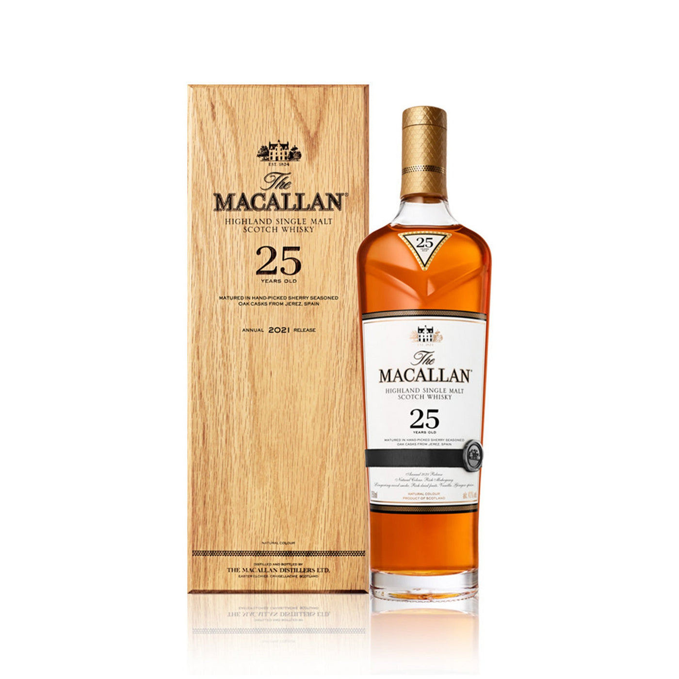 The Macallan Sherry Oak 25 Years Old - Bk Wine Depot Corp