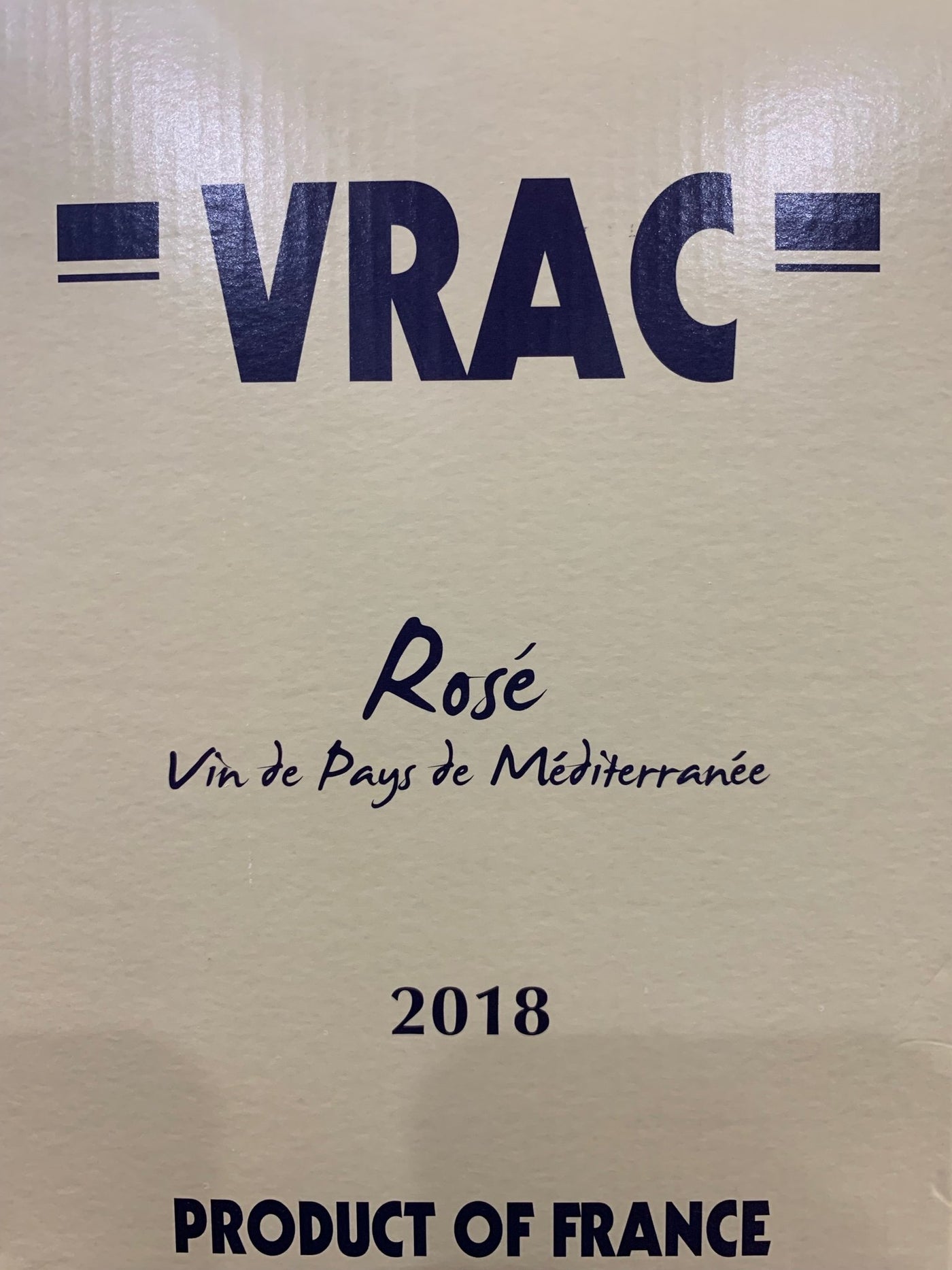 VRA ROSE 2019 - Bk Wine Depot Corp