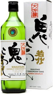 Wakatake Onikoroshi Junmai Daiginjo Sake - Bk Wine Depot Corp