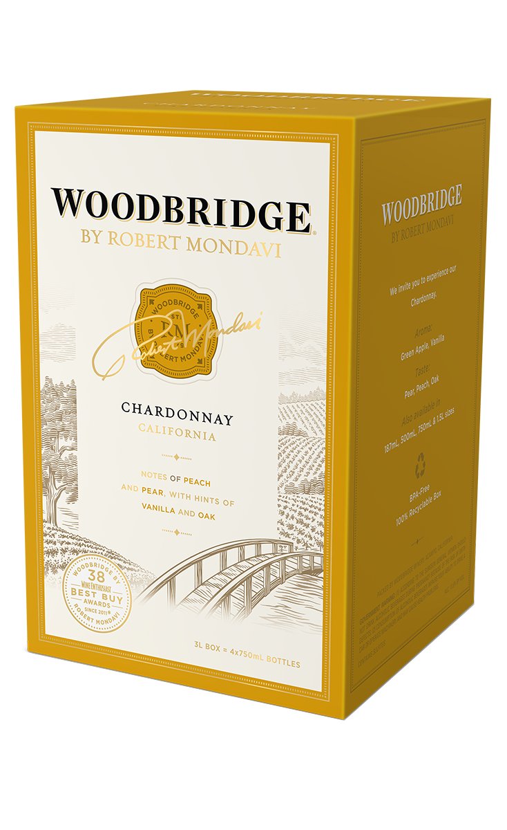 WOODBRIDGE CHARDONNAY BOX - Bk Wine Depot Corp