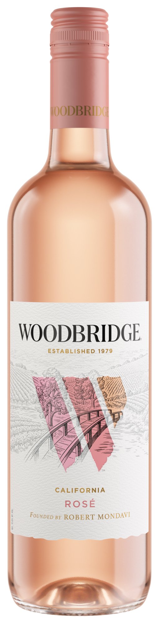 Woodbridge Fruitful Blends Peach Raspberry Flavored Wine - Bk Wine Depot Corp