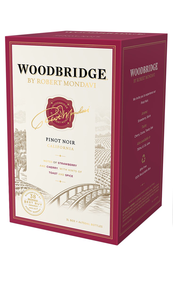 WOODBRIDGE PINOT NOIR BOX - Bk Wine Depot Corp