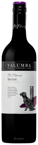 YALUMBA THE Y SERIES MERLOT 2013 - Bk Wine Depot Corp