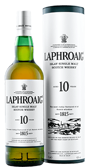 LAPHROAIG 10 YEARS-ISLAY  SINGLE MALT SCOTCH WHISKY - Bk Wine Depot Corp