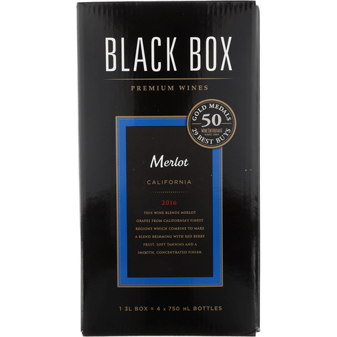 BLACK BOX MERLOT - Bk Wine Depot Corp