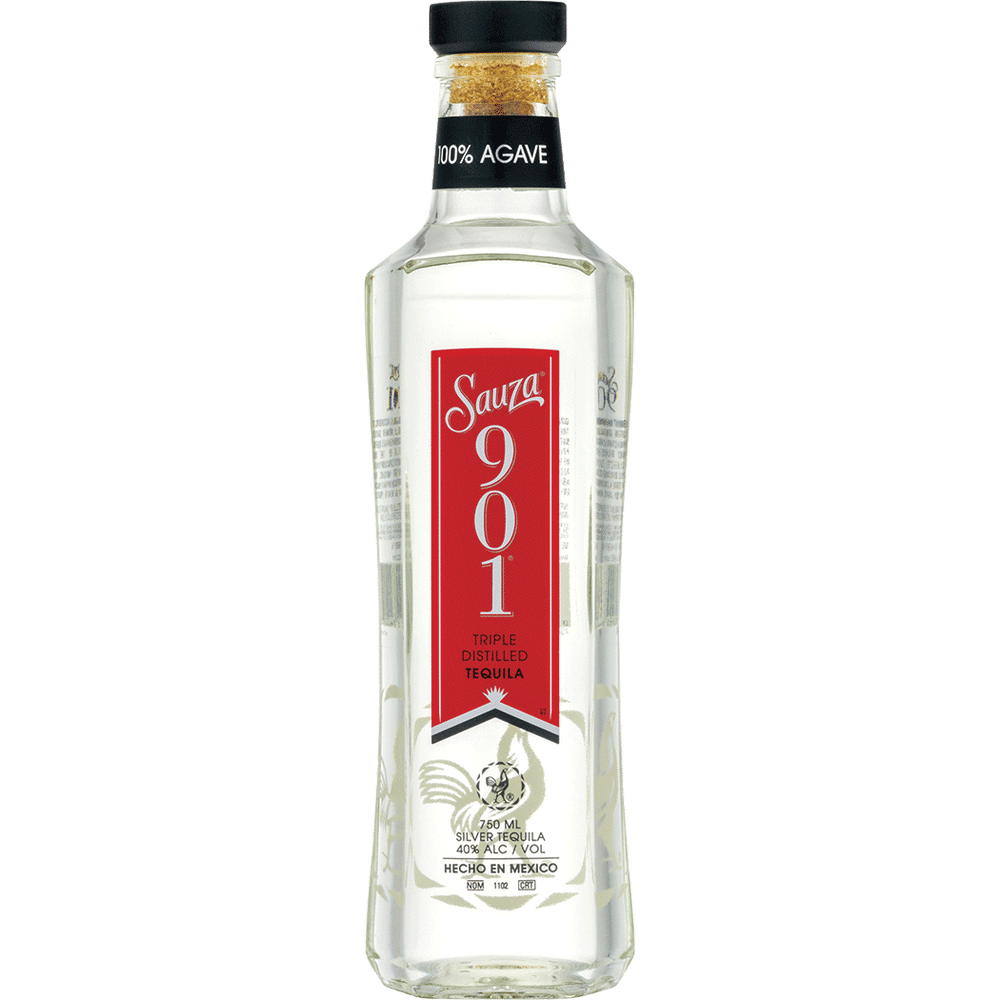 40 alc vol. Текила Sauza Silver. Текила серебряная.