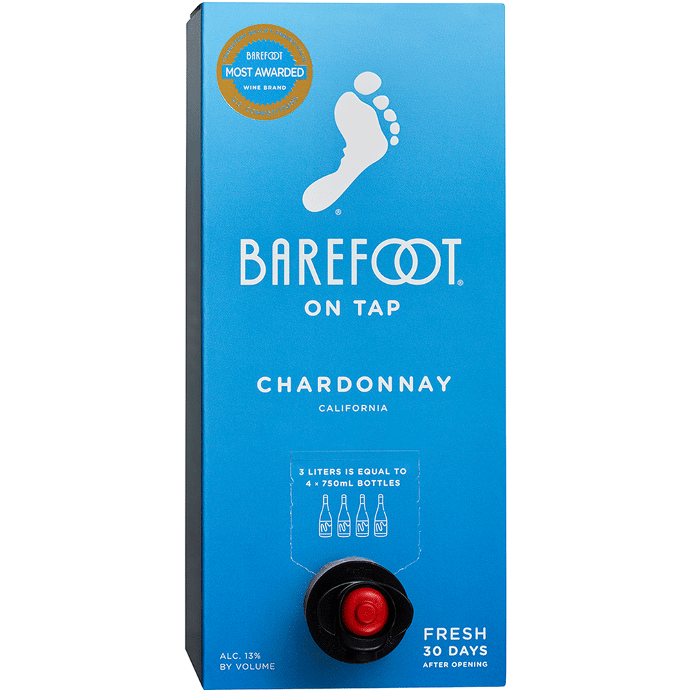 BAREFOOT CHARDONNAY BOX - Bk Wine Depot Corp