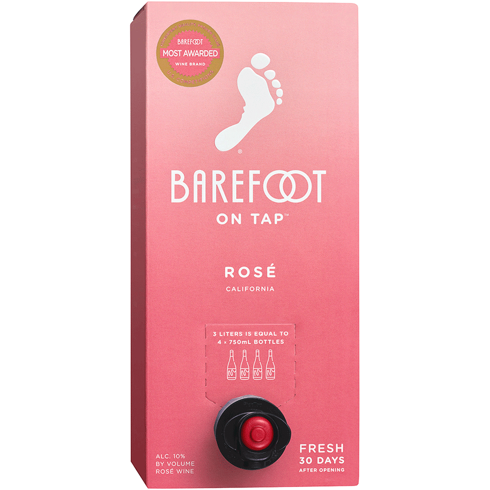 BAREFOOT ROSE BOX - Bk Wine Depot Corp