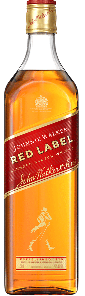 JOHNNIE WALKER RED LABEL SCOTCH WHISKY