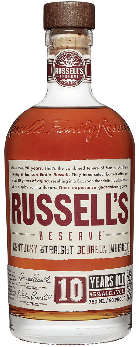 Russell's Reserve Straight Bourbon 10 Years-Bk wine depot corp 