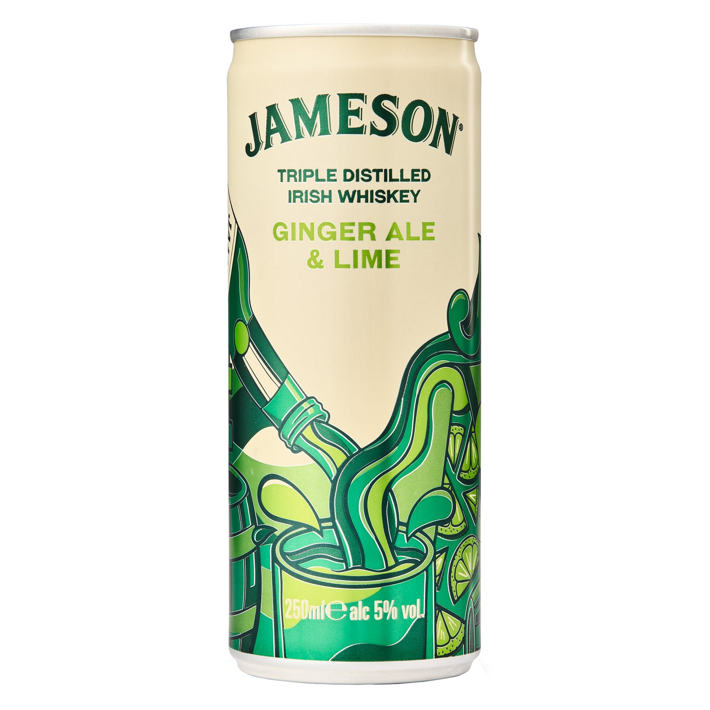 Jameson Ginger & Lime Irish Whiskey Cocktail