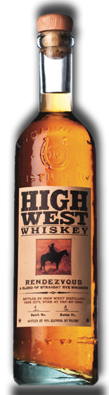 HIGH WEST RENDEZVOUS RYE WHISKEY - Bk Wine Depot Corp