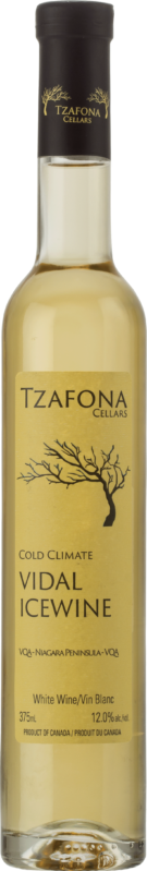TZAFONA CELLARS VIDAL ICEWINE - Bk Wine Depot Corp