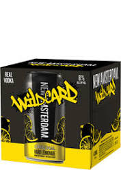 New Amsterdam Wildcard Hard Lemonade Original Made with Real Vodka