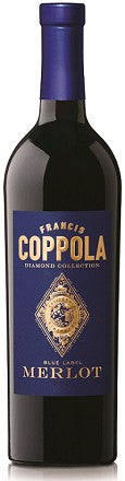 FRANCIS FORD COPPOLA DIAMOND COLLECTION MERLOT BLUE LABEL 2014 - Bk Wine Depot Corp