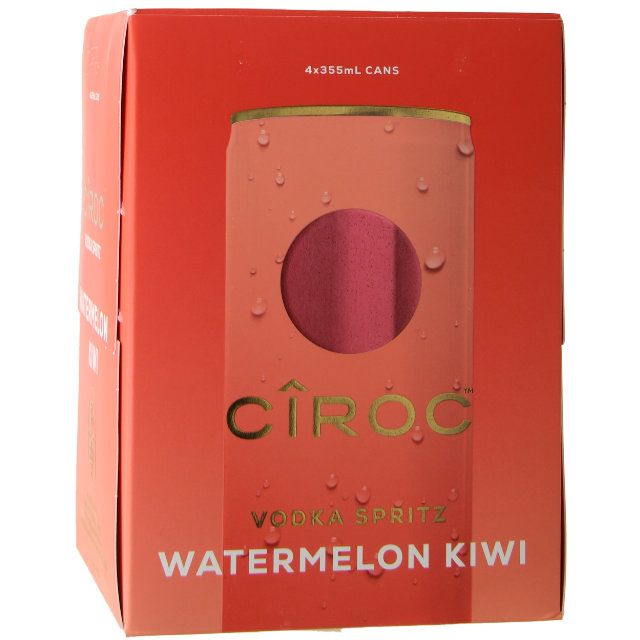 Ciroc Vodka Watermelon kiwi  Spritz