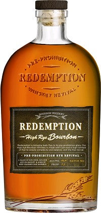REDEMPTION HIGH RYE WHISKEY - Bk Wine Depot Corp