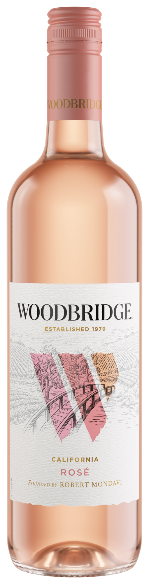 Woodbridge Fruitful Blends Peach Raspberry Flavored Wine