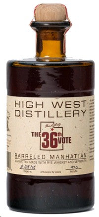 HIGH WEST DISTILLERY THE 36TH VOTE - Bk Wine Depot Corp