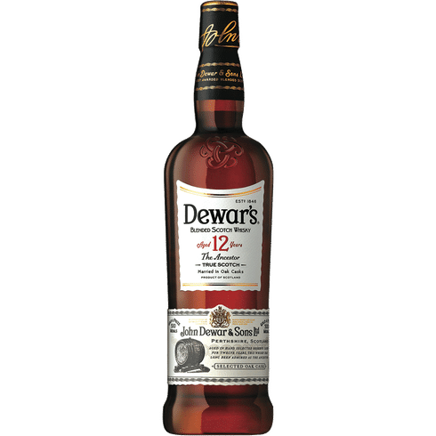 DEWAR'S SCOTCH 12  YEARS BLENDED  SCOTCH WHISKEY - Bk Wine Depot Corp