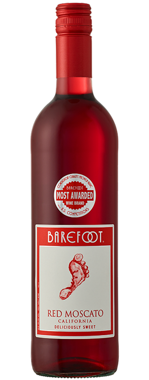 BAREFOOT RED MOSCATO - Bk Wine Depot Corp