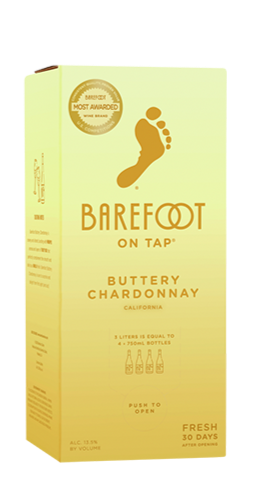 BAREFOOT BUTTERY CHARDONNAY BOX - Bk Wine Depot Corp