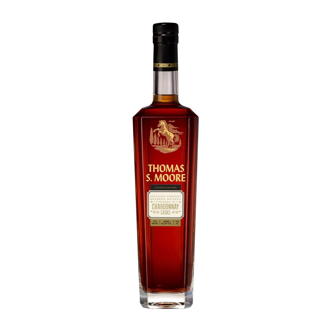 Thomas S. Moore Kentucky Straight Bourbon Whiskey Chardonnay Casks