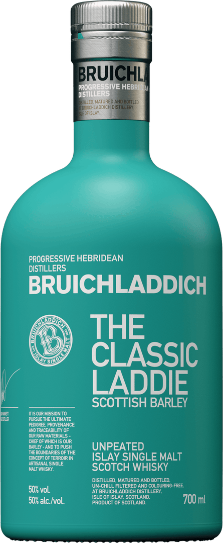 Bruichladdich Single Malt Scotch The Classic Laddie Scottish Barley Unpeated