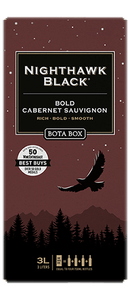 Bota Box Nighthawk Black Bold Cabernet Sauvignon- bk wine depot corp